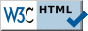 Valid W3C HTML 5 Markup